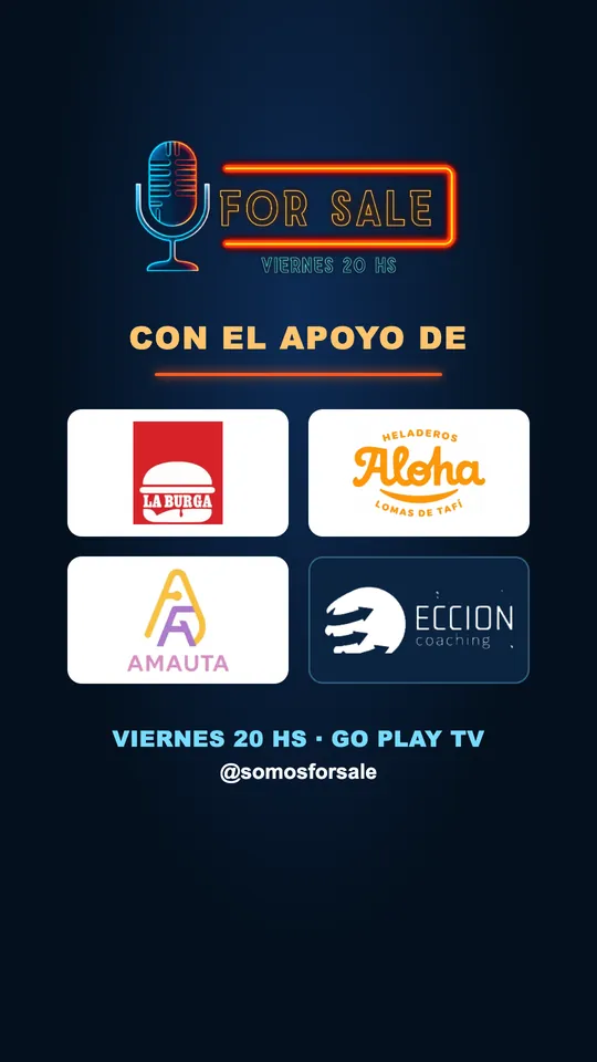 Cierre de un reel con los logos de los sponsors